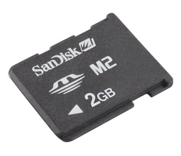 Karta pamięci SANDISK Memory Stick Micro (M2) 2GB (SDMSM2M-002G-B35) - 40361 - zdjęcie
